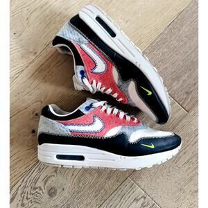 NIke Air Max 1 Recycled White Mens Size 8/EUC 41 Pre-owned Style CT1643-100